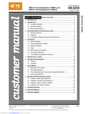 TE AMP 5K series Customer's Manual