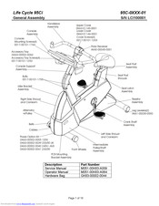 Lifecycle 95Ci 95C-0XXX-01 General Assembly