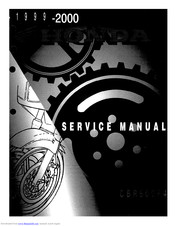 Honda C8R600F4 Service Manual