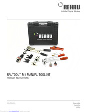 Rehau Rautool M1 Product Instructions