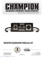 Champion Power Equipment 75500i Owner's Manual
