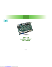 DFI SU253 User Manual