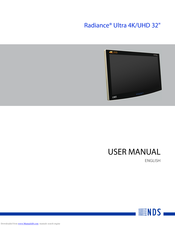 NDS Radiance Ultra 4K User Manual