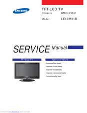 Samsung LE40M91B Service Manual