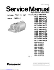 Panasonic HDC-SD700EB Service Manual
