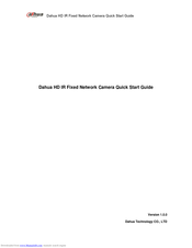 Dahua F Series Quick Start Manual