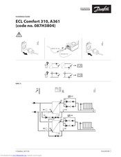 Danfoss ECL Comfort 310, A361 Installation Manual
