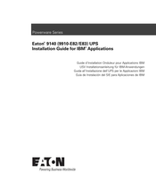 Eaton Powerware 9140 Installation Manual