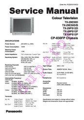 Panasonic TX-29PS12S Service Manual
