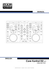 DAPAudio Core Kontrol D2 Manual