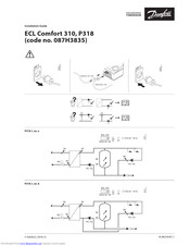Danfoss ECL Comfort 310, P318 Installation Manual