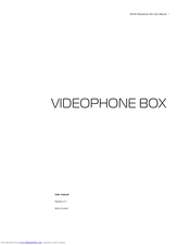 Divus VIDEOPHONEBOX User Manual