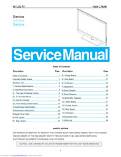 Haier LT42A1 Service Manual