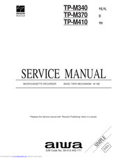 Aiwa TP-M340 Service Manual