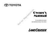 Toyota LAND CRUISER Owner's Manual