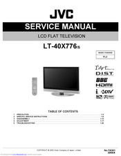 JVC LT-40X776/S Service Manual