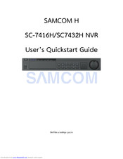SAMCOM SC-7416H User's Quick Start Manual