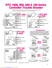 Paragon DTC 800 series Troubleshooting Manual