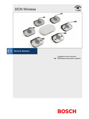 Bosch DCN multimedia Installation And User Instructions Manual