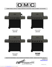 OMC 743964 Assembly Manual & Parts List