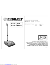 LINDHAUS LS38 L-ion Owners Manual And Parts Manual