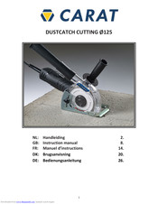 Carat Dustcatch 125 Instruction Manual