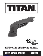 Titan SF280E Safety And Operating Manual
