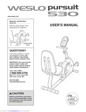 Weslo WLEX91408.0 User Manual