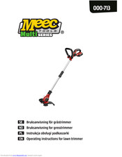 Meec 000-713 Operating Instructions Manual