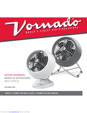 Vornado VFANMC VFAN MINI CLASSIC Instruction Manual
