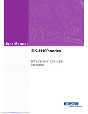 Advantech IDK-1110P-series User Manual