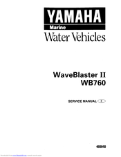 Yamaha WB760 WaveBlaster 760 Service Manual