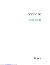 Huawei Honor 5C User Manual