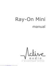 Active Audio Ray-On Mini Manual