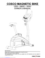 Cosco CEB - WAVE - 600U Owner's Manual