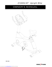 Cosco C1000U-AT Owner's Manual