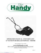 The Handy THHMR Operators Manual And Parts Lists