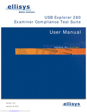 Ellisys USB Explorer 280 User Manual