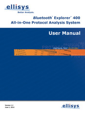 Ellisys Bluetooth Explorer 400 User Manual