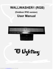 TEi Lighting WALLWASHER1 (RGB) 85-05481 User Manual