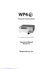 Decagon WP4 Operator's Manual