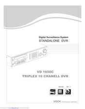 Vook VD 1650C User Manual