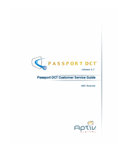 Aptiv Digital Passport DCT Customer Service Manual