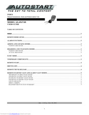 Autostart AS-4565-SH User Manual