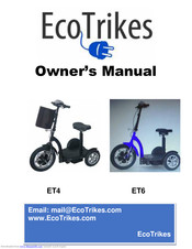 ECOTRIKES ET6 Owner's Manual