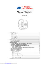 MOBILE GPS ONLINE GATOR User Manual