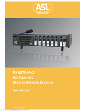 ASL INTERCOM PS 6379 Mk2 User Manual