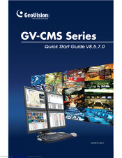 GeoVision GV-CMS Series Quick Start Manual