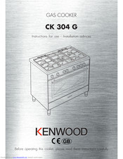 Kenwood CK 304 G Instructions For Use Manual