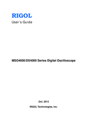 Rigol MSO4000 Series User Manual